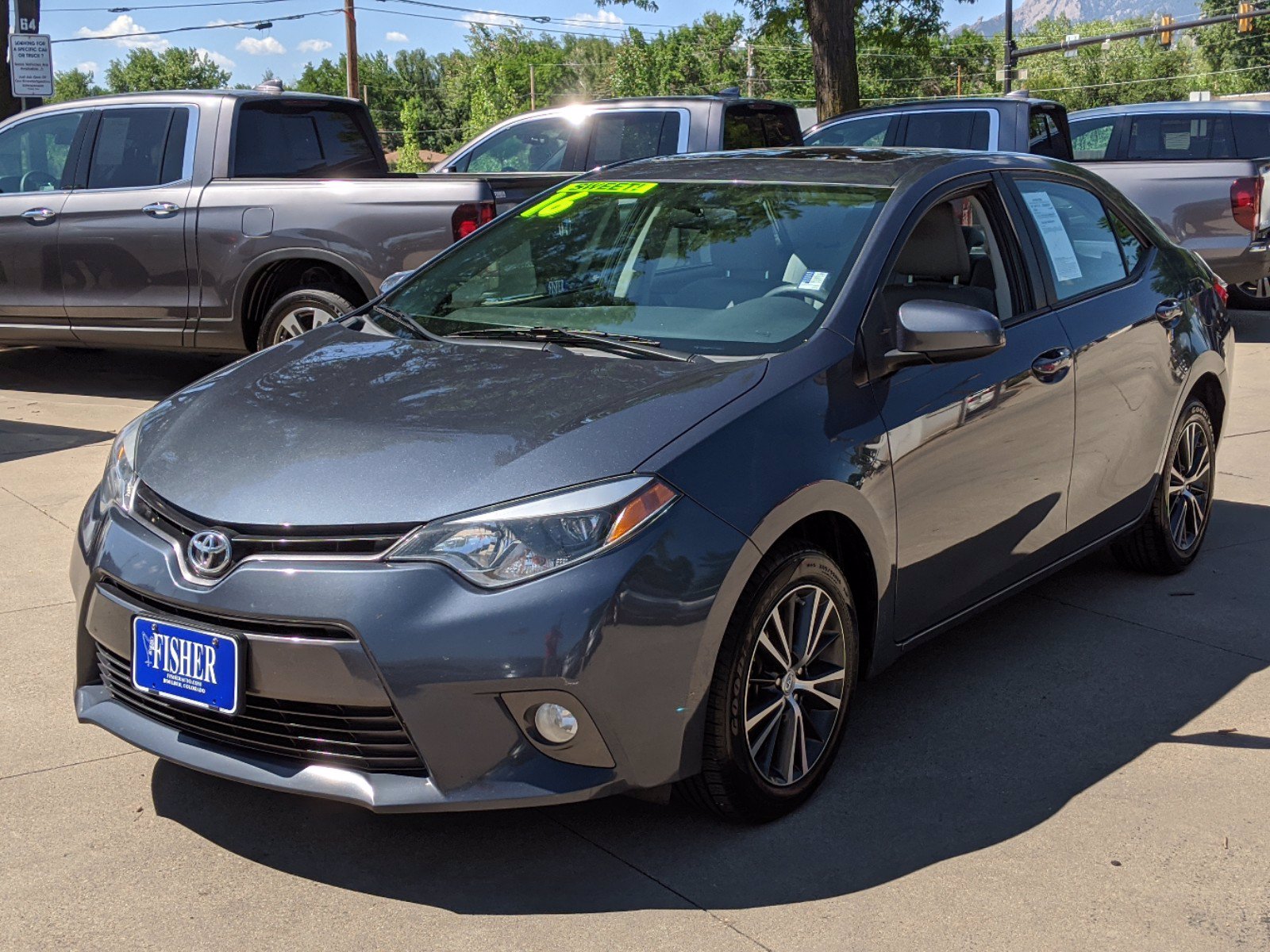 Pre-Owned 2016 Toyota Corolla 4dr Sdn CVT LE Premium 4dr Car in Boulder ...
